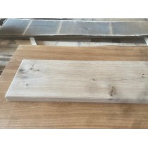 Rohholzoptik, Eiche, Fensterbank, Glattkantbohle mit umlaufender Fase, geschliffen und geölt, 100x20x3 cm Rohholzoptik, Eiche, Fensterbank, Glattkantbohle mit umlaufender Fase, geschliffen und geölt, 100x20x3 cm